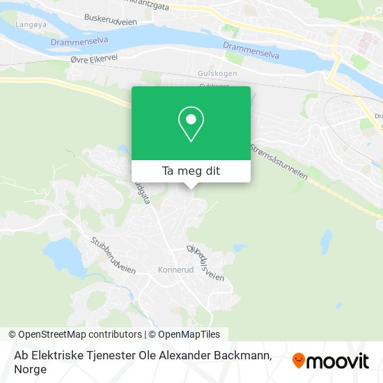 Ab Elektriske Tjenester Ole Alexander Backmann kart