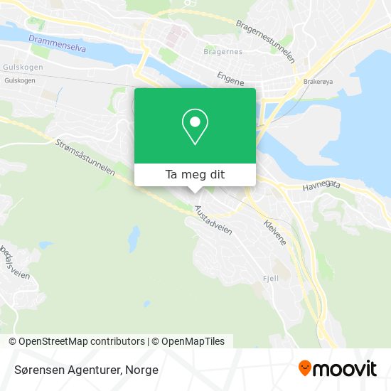 Sørensen Agenturer kart