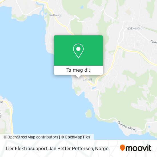 Lier Elektrosupport Jan Petter Pettersen kart
