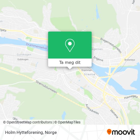 Holm Hytteforening kart
