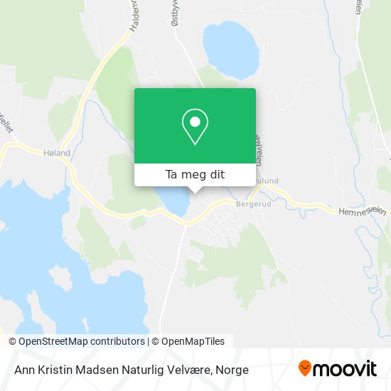 Ann Kristin Madsen Naturlig Velvære kart