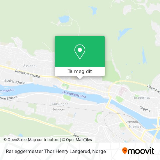 Rørleggermester Thor Henry Langerud kart