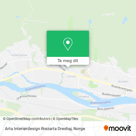 Arta Interiørdesign Rrezarta Dreshaj kart