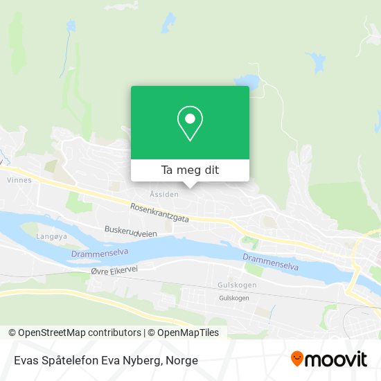 Evas Spåtelefon Eva Nyberg kart