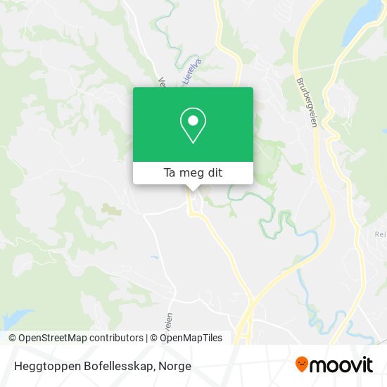 Heggtoppen Bofellesskap kart