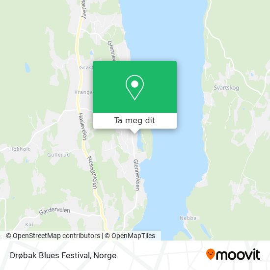 Drøbak Blues Festival kart