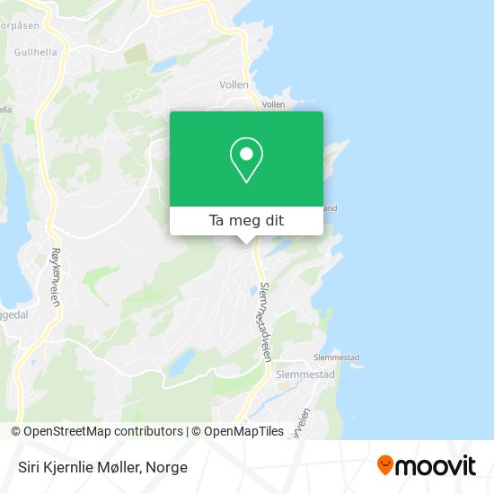 Siri Kjernlie Møller kart