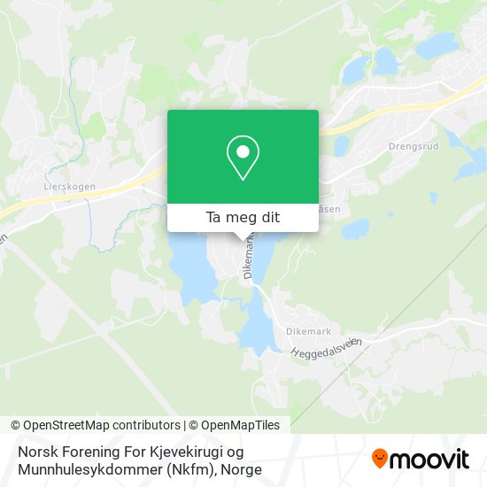 Norsk Forening For Kjevekirugi og Munnhulesykdommer (Nkfm) kart