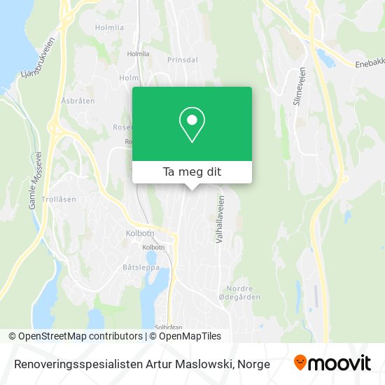 Renoveringsspesialisten Artur Maslowski kart