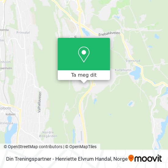 Din Treningspartner - Henriette Elvrum Handal kart