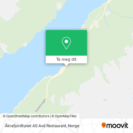 Åkrafjordtunet AS Avd Restaurant kart