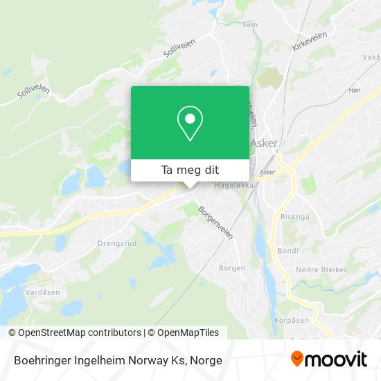 Boehringer Ingelheim Norway Ks kart