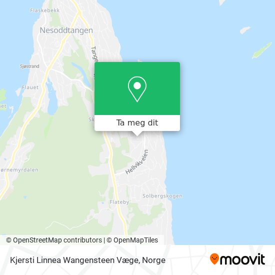 Kjersti Linnea Wangensteen Væge kart