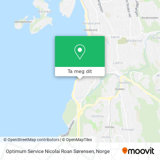 Optimum Service Nicolai Roan Sørensen kart