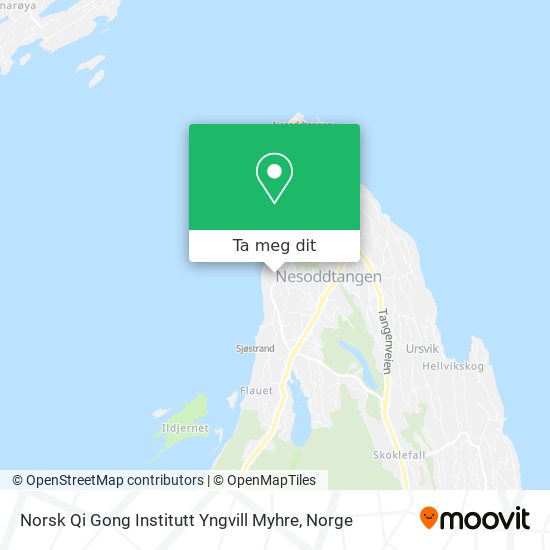Norsk Qi Gong Institutt Yngvill Myhre kart