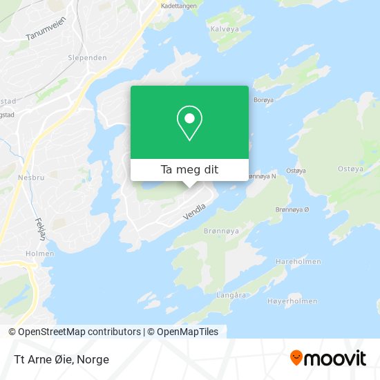 Tt Arne Øie kart