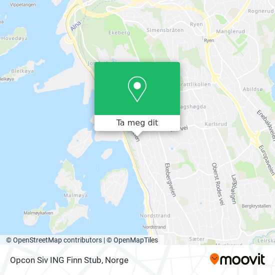 Opcon Siv ING Finn Stub kart