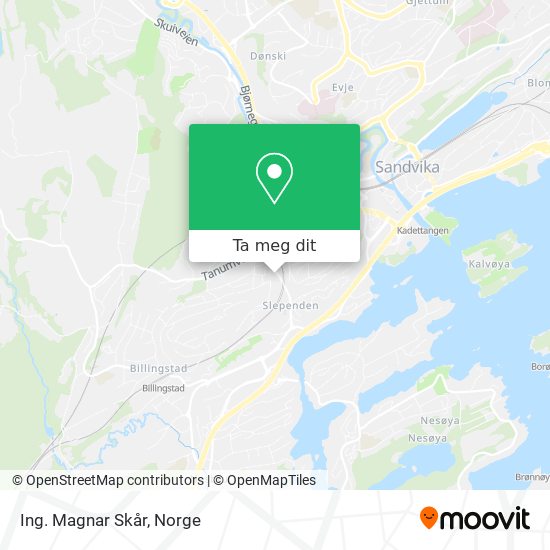 Ing. Magnar Skår kart