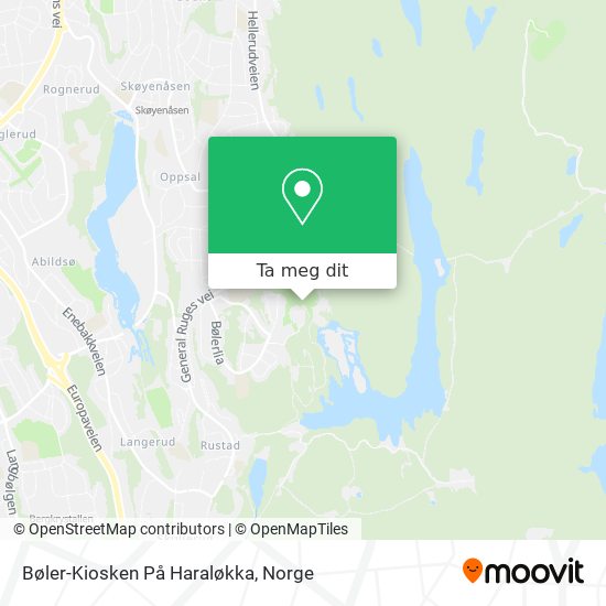 Bøler-Kiosken På Haraløkka kart