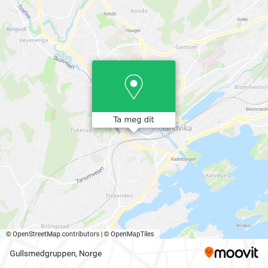 Gullsmedgruppen kart