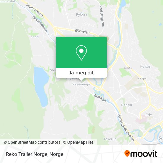 Reko Trailer Norge kart