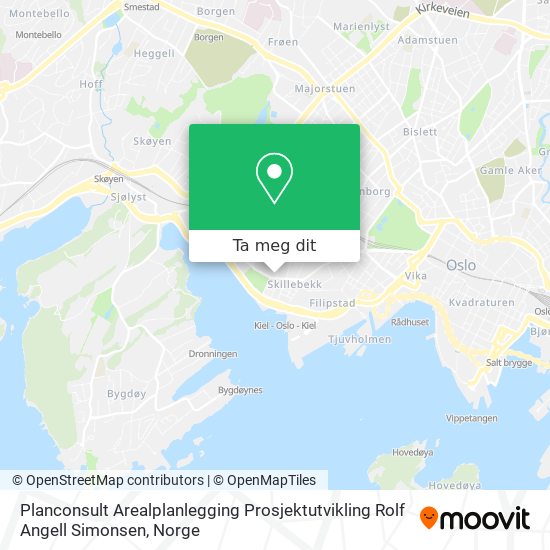 Planconsult Arealplanlegging Prosjektutvikling Rolf Angell Simonsen kart