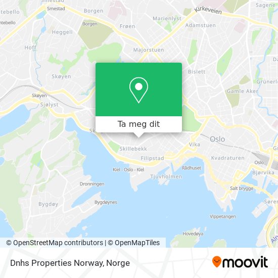 Dnhs Properties Norway kart