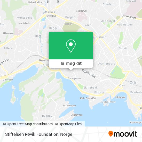 Stiftelsen Røvik Foundation kart