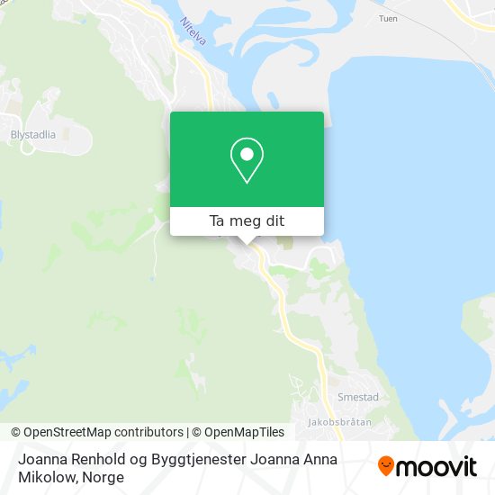 Joanna Renhold og Byggtjenester Joanna Anna Mikolow kart