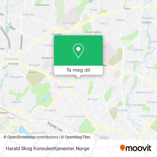 Harald Skog Konsulenttjenester kart