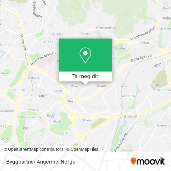 Byggpartner Angermo kart