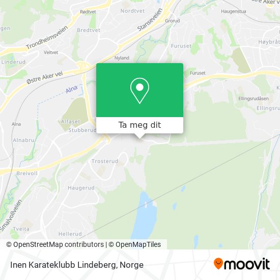 Inen Karateklubb Lindeberg kart