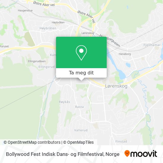 Bollywood Fest Indisk Dans- og Filmfestival kart