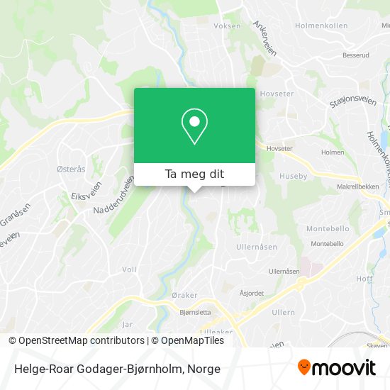 Helge-Roar Godager-Bjørnholm kart