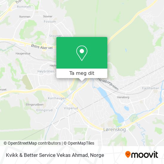 Kvikk & Better Service Vekas Ahmad kart