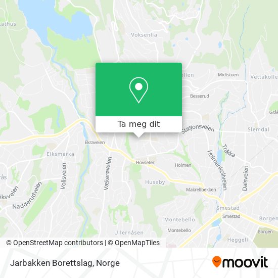 Jarbakken Borettslag kart