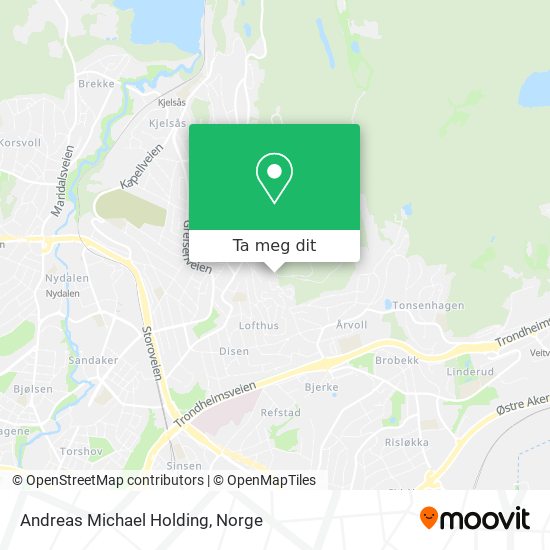 Andreas Michael Holding kart