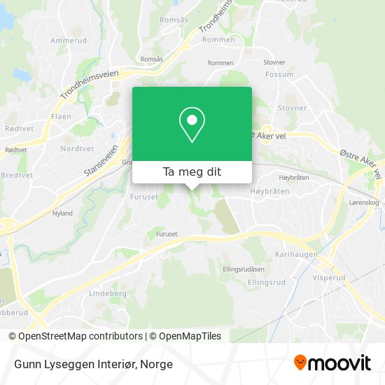 Gunn Lyseggen Interiør kart
