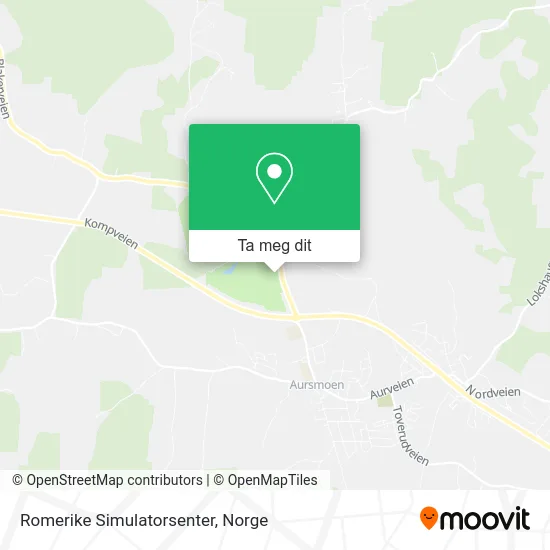 Romerike Simulatorsenter kart