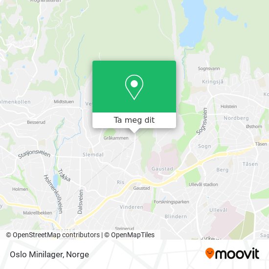 Oslo Minilager kart