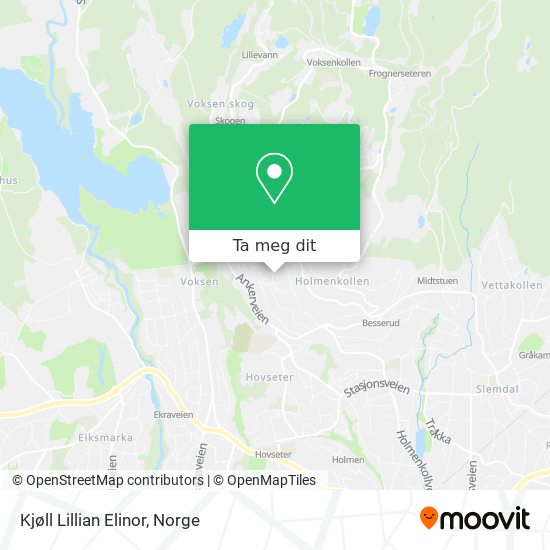 Kjøll Lillian Elinor kart