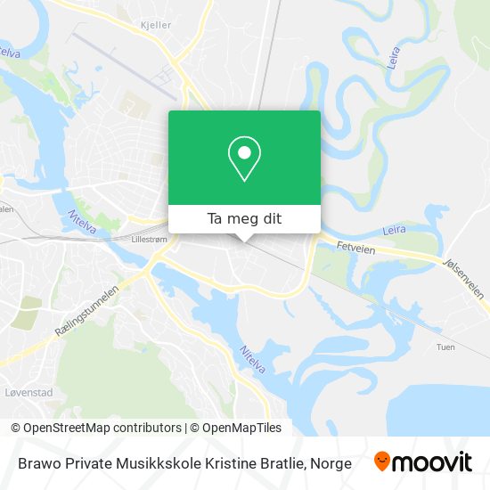 Brawo Private Musikkskole Kristine Bratlie kart