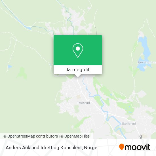 Anders Aukland Idrett og Konsulent kart