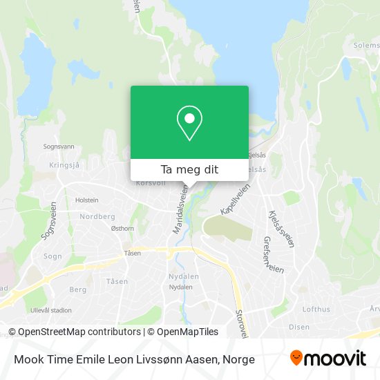 Mook Time Emile Leon Livssønn Aasen kart