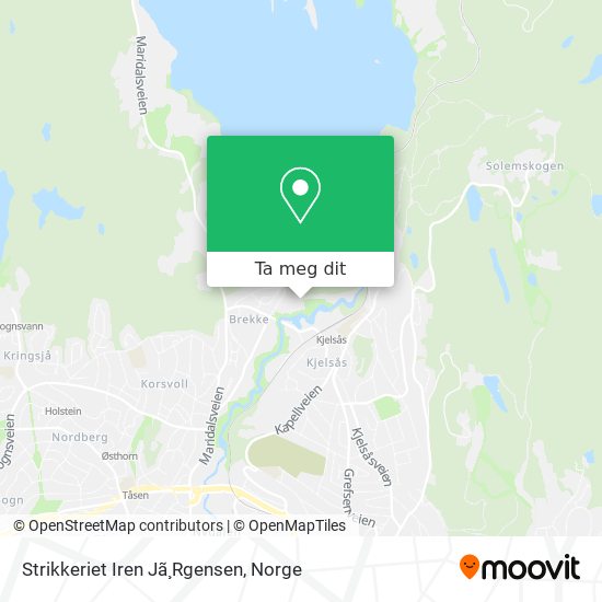 Strikkeriet Iren Jã¸Rgensen kart