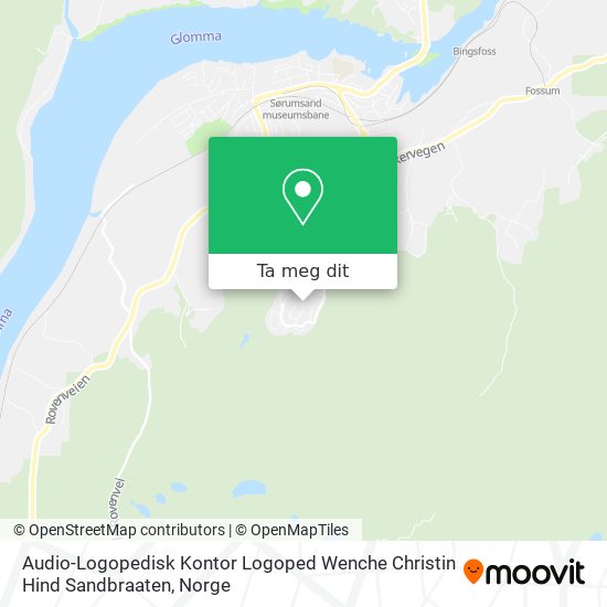 Audio-Logopedisk Kontor Logoped Wenche Christin Hind Sandbraaten kart