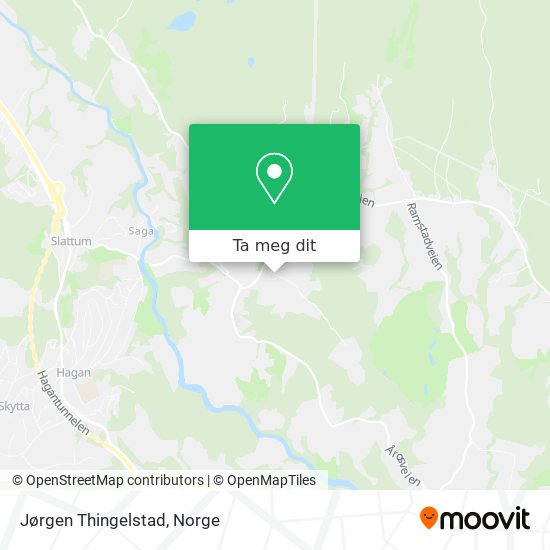 Jørgen Thingelstad kart
