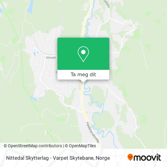 Nittedal Skytterlag - Varpet Skytebane kart