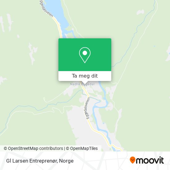 Gl Larsen Entreprenør kart