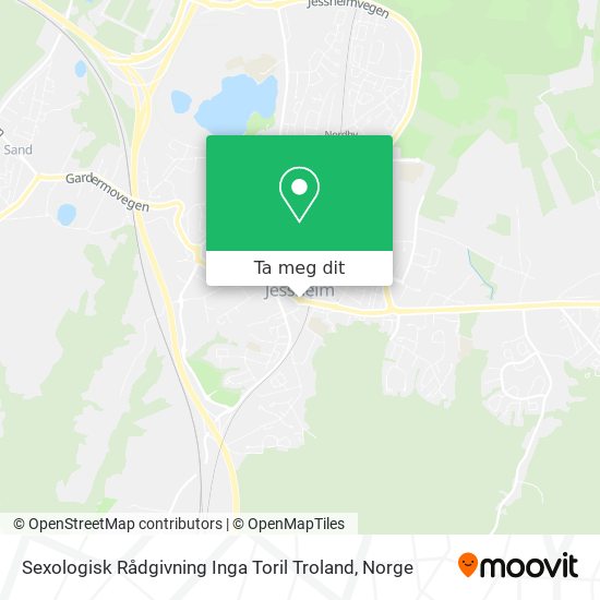 Sexologisk Rådgivning Inga Toril Troland kart